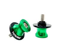 Braccio oscillante Cursori Stand Moto Per TDM Tenere 700 Tmax 530 560 SX DX Accessori Moto 6MM Supporti Forcellone Slider Vite Forcellone(Green (Tenere))
