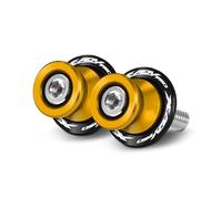 Braccio oscillante Cursori Stand Moto Per X-ADV 750 17-25 Accessori Moto Supporti Forcellone Slider CNC Vite Di Protezione Per Cavalletto Posteriore(X-ADV750 yellow)