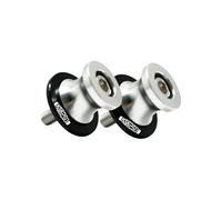 Braccio oscillante Cursori Stand Moto Per XSR XSR900 XSR300 XSR250 XSR155 Accessori Per Moto, Supporti Per Forcellone Da 6 Mm, Slider, Cavalletto, Vite Per Supporto Forcellone(Silver (XSR250))
