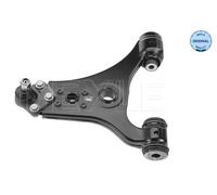 Braccio di controllo, sospensione ruota MEYLE 160500041 Assale anteriore, sinistro, anteriore