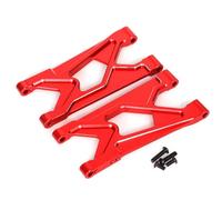 Braccio oscillante posteriore inferiore in lega di alluminio #ARA330751 RC parti aggiornate per ARRMA 1/10 4X2 2WD Gorgon Monster Truck RC Car (rosso)