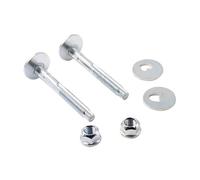 Braccio Oscillante Sospensione Adatto per VW Golf per AUDI Kit dado bullone eccentrico per allineamento punta sospensione posteriore inferiore x2