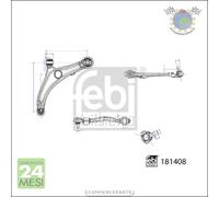 Braccio oscillante sospensione Febi Anteriore Sx Sinistro per HYUNDAI i40
