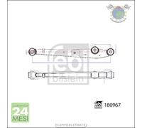 Braccio oscillante sospensione Febi Posteriore Dx Destro per SUZUKI ALTO
