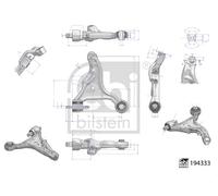 Braccio oscillante, Sospensione ruota Dx per VOLVO S60 V70