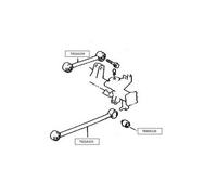 Braccio oscillante Sospensione ruota PER Toyota 4 Runner 3.4 4WD 136 KW 185 CV