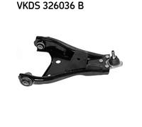 Braccio oscillante, Sospensione ruota SKF VKDS 326036 B per DACIA DUSTER 1.5 dCi