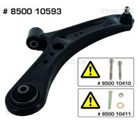 Braccio oscillante, Sospensione ruota TRISCAN 8500 10593 per SUZUKI SX4 (EY, GY)