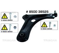 Braccio oscillante, Sospensione ruota TRISCAN 8500 38525 per CITROËN C3 II (SC_)