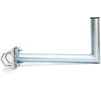 Braccio per albero in acciaio 45 cm supporto per ringhiera antenna satellitare