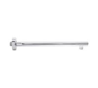 Braccio per soffione doccia tondo Top Line da 35 cm in acciaio inox