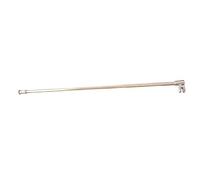 BRACCIO PER WALK-IN CLEVER C/DOPPIA TESTA SNODABILE cm 120 Cromo