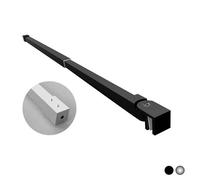 BRACCIO PER WALK IN QUADRO TELESCOPICO CON 1 TESTA SNODABILE cm 70-100 Cromo