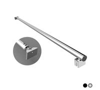 BRACCIO PER WALK IN TONDO 2 TESTE SNODABILI cm 90 Cromo