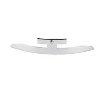 Braccio Reposabraccio Banjo in Lega di Zinco, Regolabile in Altezza e Angolo, Piastra Protettiva, Colore Cromo - Design Versatile, Facilità di Installazione, Comfort per Musicis