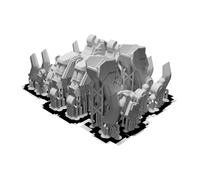 Braccio Ricambio Snodabile per Zoids WILD SENKI Xeno Rex Takara Tomy Kit