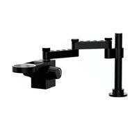 Braccio rotante per microscopio in metallo a 360 gradi con supporto regolabile telescopico pieghevole per esplorazione scientifica porta microscopio salvaspazio