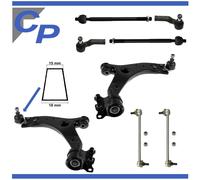 Braccio Set Davanti per Volvo C70 II Cabriolet S40 II V50 18mm 8 Parti