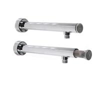 Braccio Soffione Doccia in Ottone Cromato 30 cm - Con Filtro Antisabbia Integrato, Eleganza e Pulizia per il Tuo Bagno