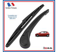 Braccio Spazzola D'Essuie Vetro Posteriore per Renault Clio III 2005 Per 2014 -