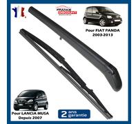 Spazzole + Braccio Tergicristallo Posteriore per Fiat Panda 1.3 JTD Lancia Musa