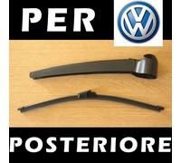 BRACCIO + SPAZZOLA TERGICRISTALLO POSTERIORE per VW Tiguan 2007-2011 33cm