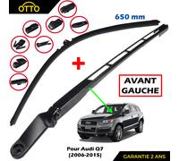 Braccio + Spazzole Tergicristalli Sinistra Lato Guidatore per Audi Q7 -