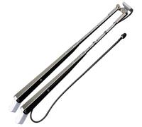 Braccio telescopico in acciaio inox a pantografo tergicristalli 650/800 mm