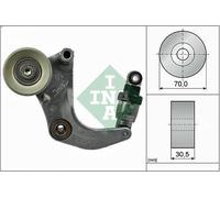 Braccio tenditore, Cinghia Poly-V INA 534 0534 10 per CIVIC IX 1.8 2012-