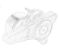 Braccio tenditore, Cinghia Poly-V OE JCB 320/A8586
