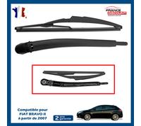 Braccio Tergicristallo Occhiali Posteriore per Fiat Bravo II Da 2007 - 51780994