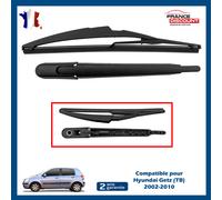 Braccio Tergicristallo Occhiali Posteriore per Hyundai Getz (TB) 2002-2010 -
