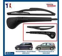 Spazzole + Braccio Tergicristallo Posteriore per Renault Grand Scenic II Modus