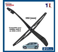 Braccio Tergicristallo Occhiali Posteriore Pinze per Honda Jazz II - 76740SAA004