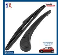 Braccio Spazzola D'Essuie Vetro Posteriore per Renault Clio III 2005 Per 2014 -
