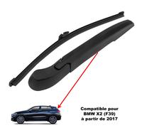 Braccio Tergicristallo Posteriore Per BMW X2 (F39) 61627423866 Nero