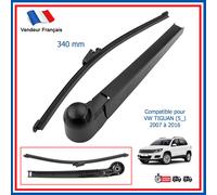Braccio Tergicristallo Posteriore Per VW TIGUAN 2007-2016 1T0955707C Nero 340 mm