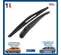 Braccio Tergilunotto Posteriore Nero per Opel Corsa C Meriva A 6272301