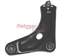 Braccio trasversale Metzger anteriore sinistro per Citroen C3 Peugeot 207 207...