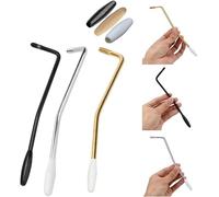 Braccio tremolo da 5 mm Whammy Bar Vibrato Braccio per chitarra elettrica Strat Style 3 pezzi Thread tremolo braccio tremolo bar con punta per chitarra elettrica Stratocaster, 3 colori aggiungere 3