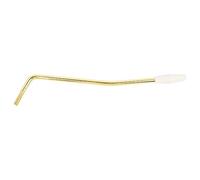 Braccio Tremolo per Chitarra Elettrica Singolo Metal Maniglia con Regolazione del Tono Texture Lucida per Musica Rock Jazz Bianco Maniglia Oro Barra