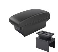 Braccio Vano Portaoggetti Bracciolo Universale Per Auto Modello Centrale Accessori Supporto Per Parti Di Adattamento Interne(B2 Black line 3 USB)