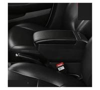 Braccio Vano Portaoggetti Per Ford Per Fiesta MK7 2009-2017 Bracciolo Portaoggetti Per Auto Accessori Retrofit Dedicati Per Interni(H All Black 4 USB)
