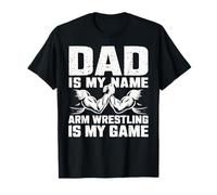 Braccio Wrestling Papà è Il Mio Nome Braccio Wrestling È Il Mio Gioco Padre Maglietta