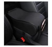 Braccioli Auto Bracciolo Centrale Per Auto In Pelle Imbottitura Morbida Nero Per Console Box Per Sedili Tappetino Cuscino Copertura Protezione Per Veicolo Bracciolo Centrale(Black)