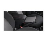 Braccioli Auto Per Citroen Per C3 La Scatola Bracciolo Dispone Un Portabicchieri E Una Porta USB Può Essere Utilizzata Come Centro O Bracciolo Centrale(C-Black red line)