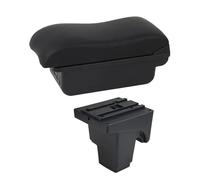 Braccioli Auto Per Ford Per Focus 3 Per Mk3 2011-2020 Scatola Bracciolo Per Auto - Portaoggetti Per Modifica Interni In Pelle Con USB Bracciolo Centrale(C2 Black Line)