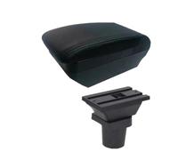 Braccioli Auto Per Ford Per FOCUS MK1 central Scatola Di Immagazzinaggio Dei Contenuti Del Negozio Con Portabicchieri Posacenere Interfaccia USB Per Auto Box Bracciolo Centrale(F black line No USB)