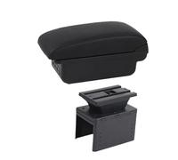 Braccioli Auto Per Ford Per Focus Per C-max Bracciolo Per Auto Scatola Portaoggetti Centrale Retrofit Interno Con Accessori Per USB Bracciolo Centrale(B1 black line 3USB)