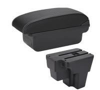 Braccioli Auto Per Kia Per Rio Per Stonic 2015-2020 2021 2022 Bracciolo Cerato Europa Sud Retrofit Parti Scatola Di Immagazzinaggio(C Black white NO USB)